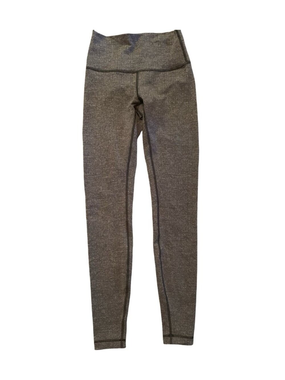 Lululemon 4 Wunder Under Hi-Rise Tight 28" Variegated Knit Jacquard Dark Slate
